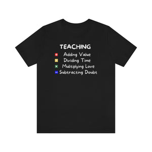 Teaching Principles Math Operations T-Shirt