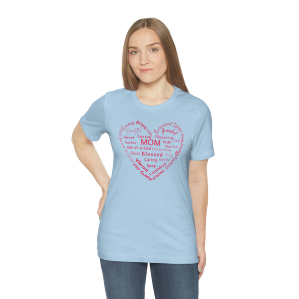 Heart of A Mom Graphic T-Shirt