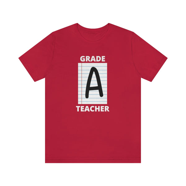 Grade A Teacher Graphic Tee