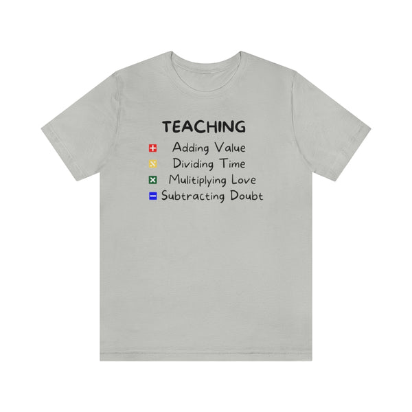 Teaching Principles Math Operations T-Shirt