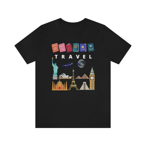 Passport To Travel Graphic T-Shirt