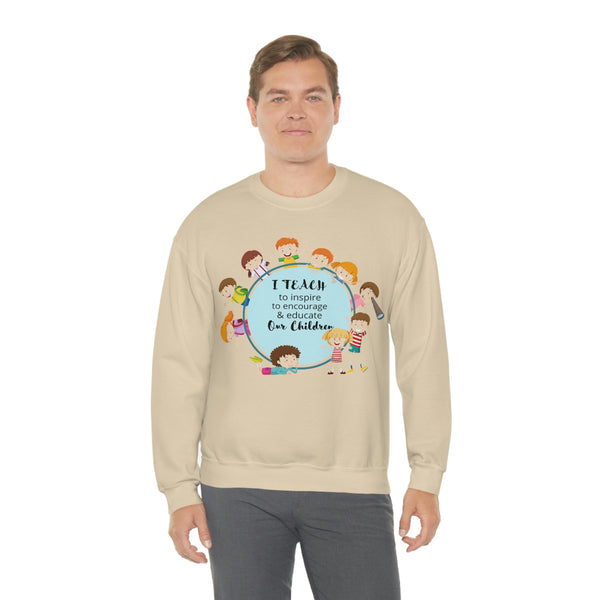 I Teach Children Graphic Sweatshirt