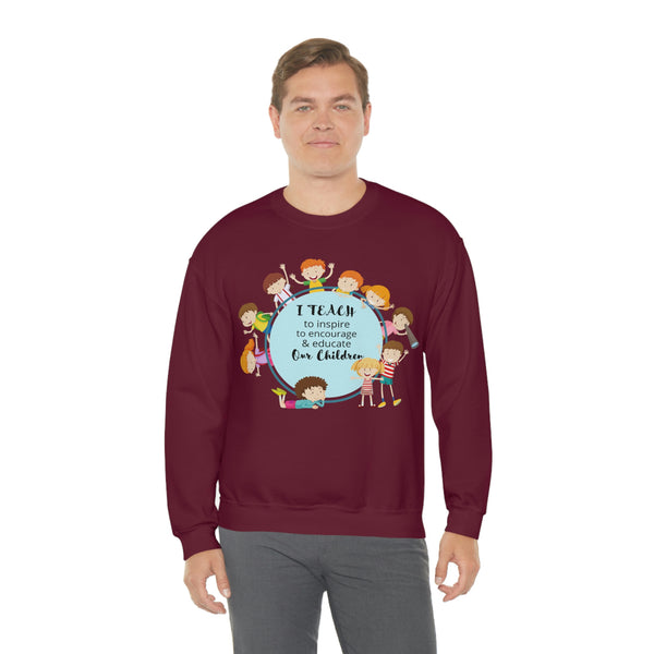 I Teach Children Graphic Sweatshirt