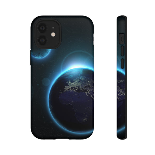 Earth Glow Phone Case Black