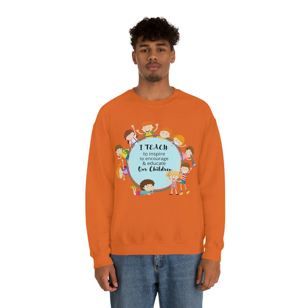 I Teach Children Graphic Sweatshirt