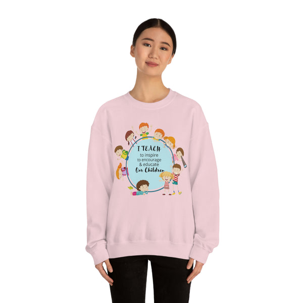 I Teach Children Graphic Sweatshirt
