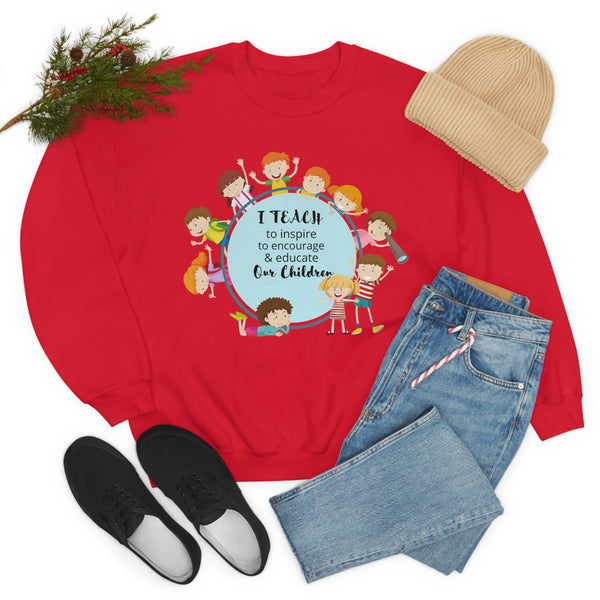 I Teach Children Graphic Sweatshirt