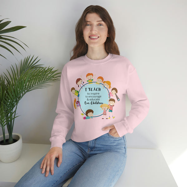 I Teach Children Graphic Sweatshirt