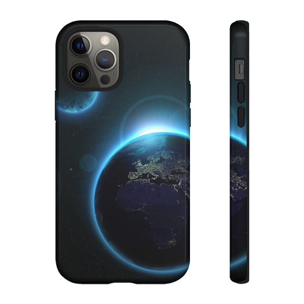 Earth Glow Phone Case Black