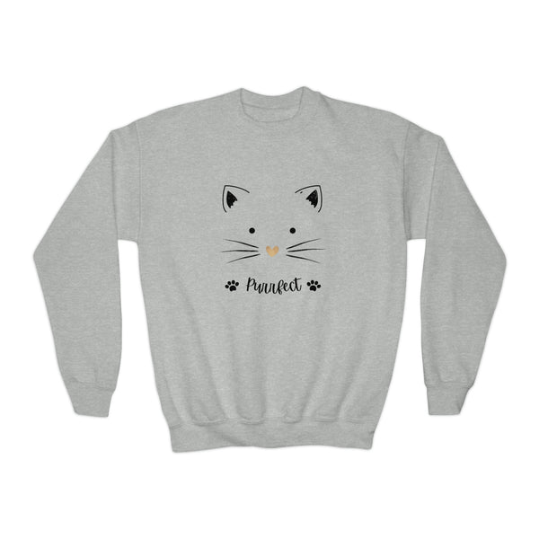 Purrfect Kitten Kids Sweatshirt