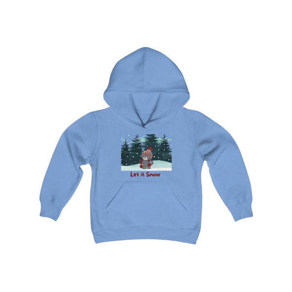 Let It Snow Bear Kids Hoodie