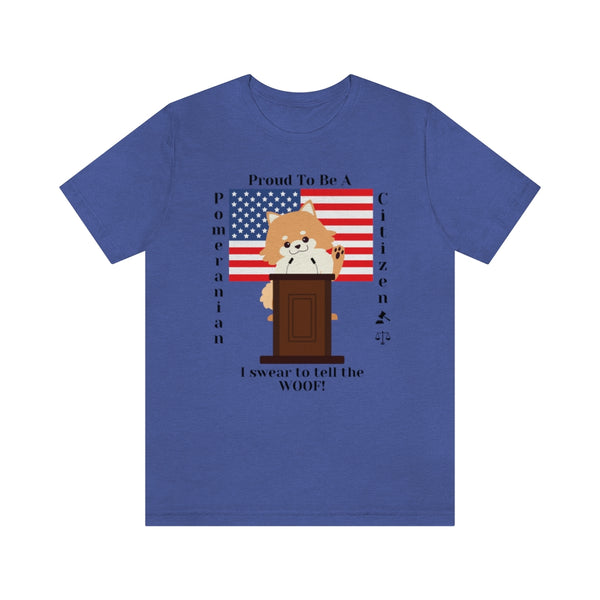Proud To Be A Pomeranian Graphic T-Shirt