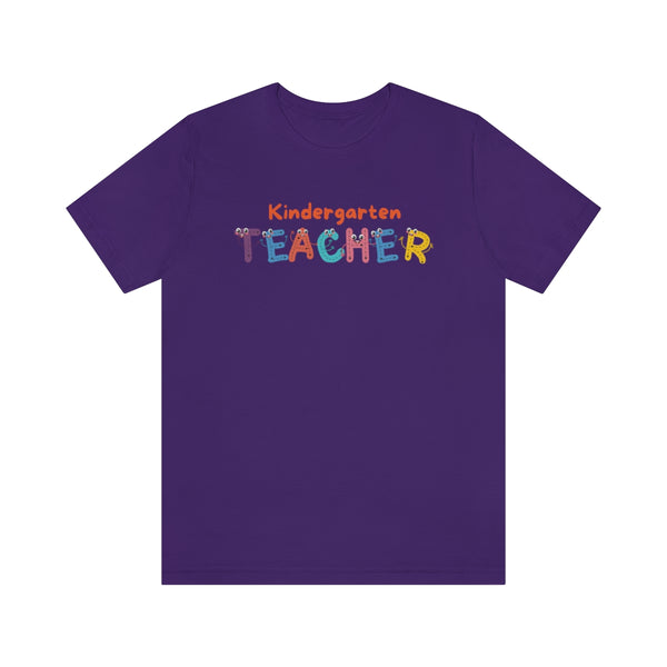 Kindergarten Teacher Friendly Letters Graphic T-Shirt
