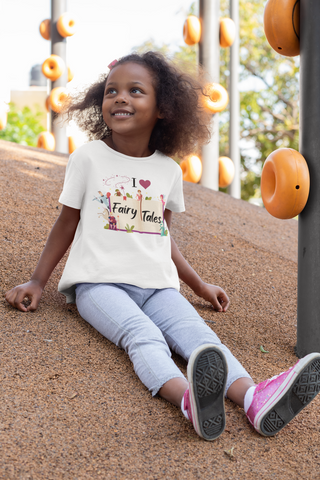 I Love Fairy Tales Kids Graphic Tee