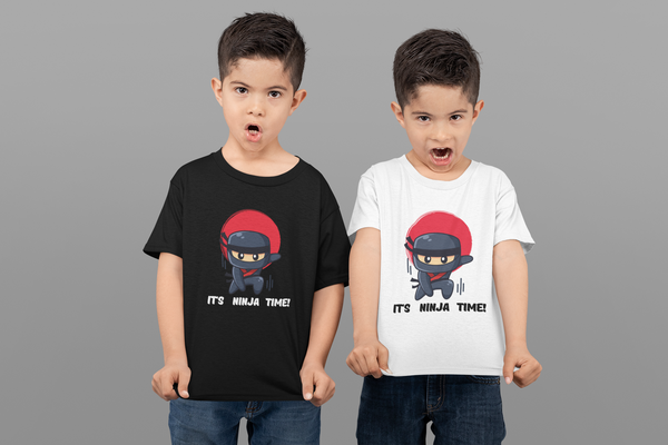 It’s Ninja Time Kids Graphic Tee