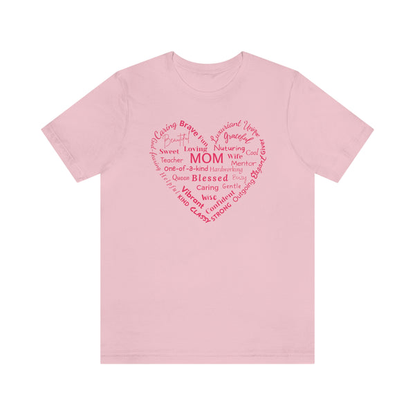 Heart of A Mom Graphic T-Shirt