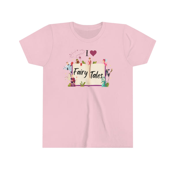 I Love Fairy Tales Kids Graphic Tee