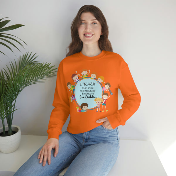 I Teach Children Graphic Sweatshirt
