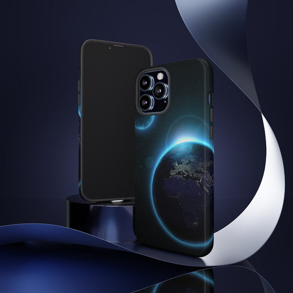 Earth Glow Phone Case Black
