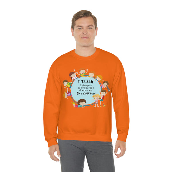 I Teach Children Graphic Sweatshirt