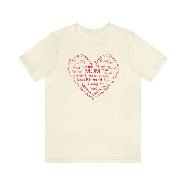 Heart of A Mom Graphic T-Shirt