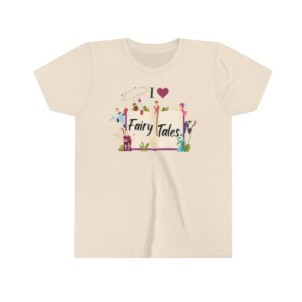 I Love Fairy Tales Kids Graphic Tee