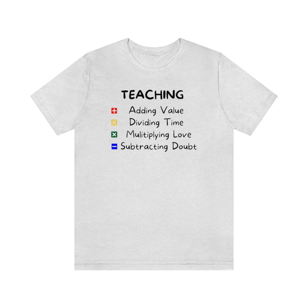 Teaching Principles Math Operations T-Shirt
