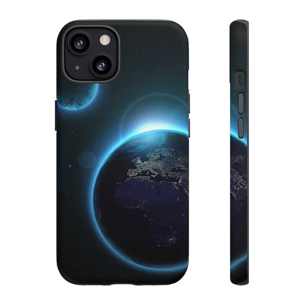 Earth Glow Phone Case Black