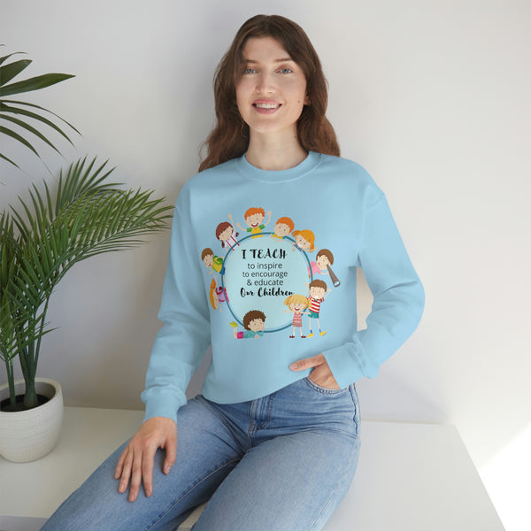 I Teach Children Graphic Sweatshirt
