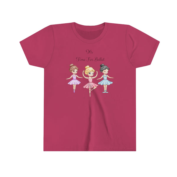 It’s Time For Ballet Kids Graphic Tee