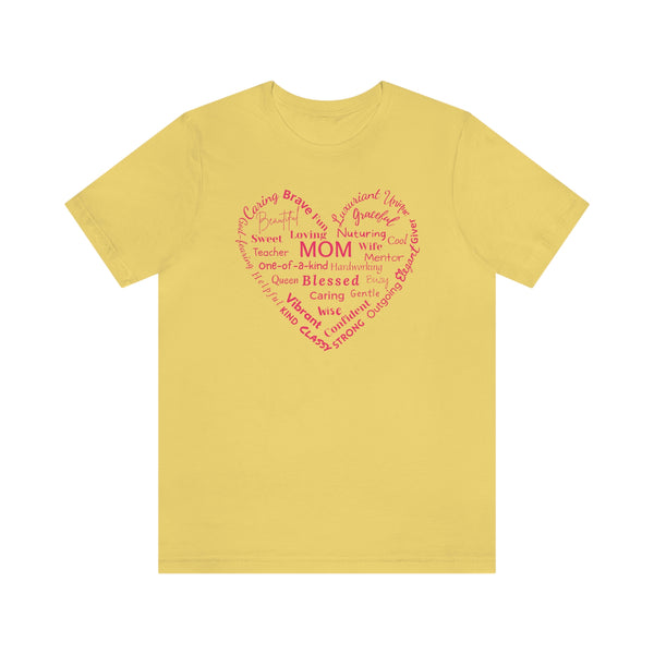 Heart of A Mom Graphic T-Shirt