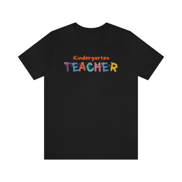 Kindergarten Teacher Friendly Letters Graphic T-Shirt