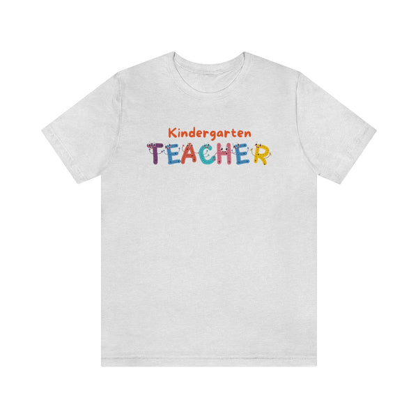 Kindergarten Teacher Friendly Letters Graphic T-Shirt