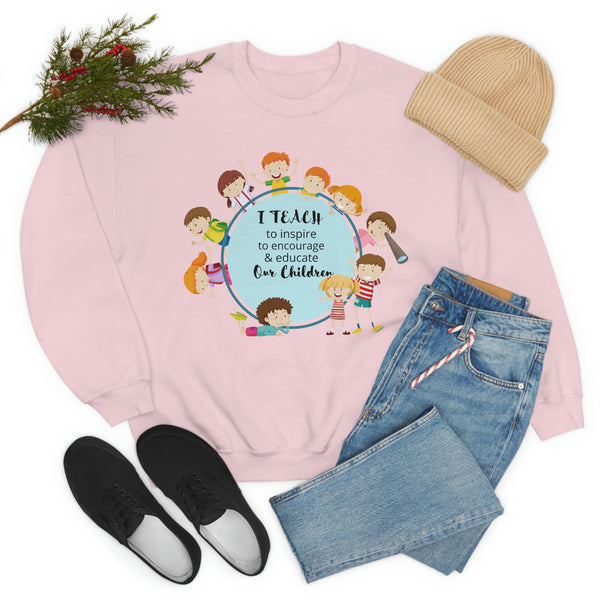 I Teach Children Graphic Sweatshirt