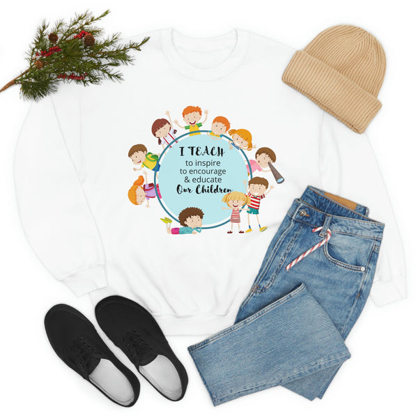 I Teach Children Graphic Sweatshirt