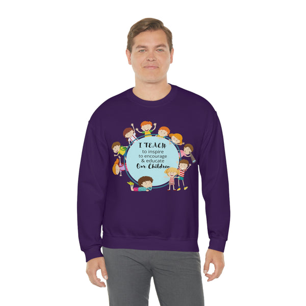 I Teach Children Graphic Sweatshirt