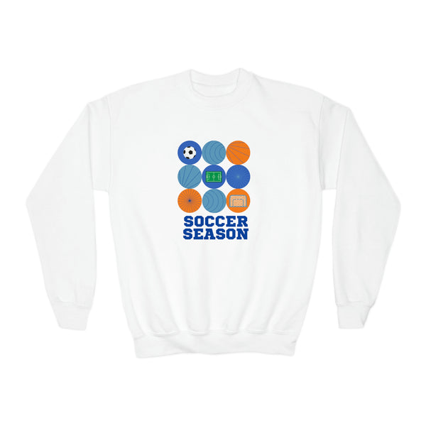 Soccer Season Icon Graphic Sweatshirt