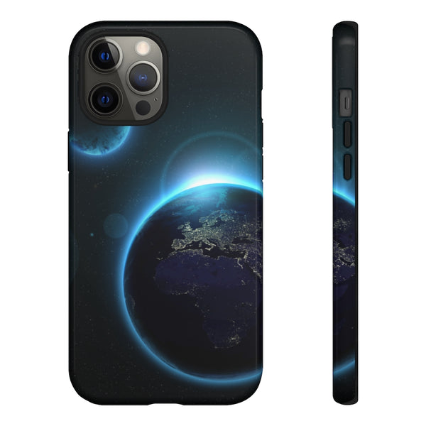 Earth Glow Phone Case Black