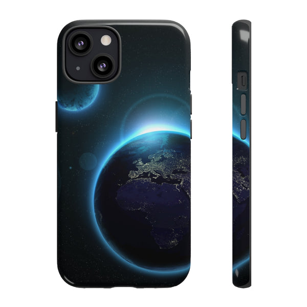 Earth Glow Phone Case Black