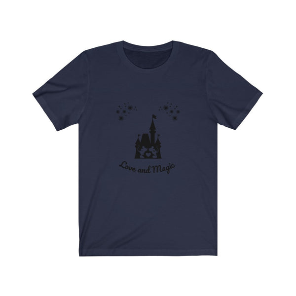 Love and Magic Disney Castle Graphic T-Shirt
