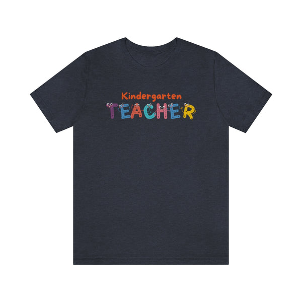 Kindergarten Teacher Friendly Letters Graphic T-Shirt