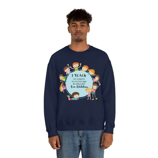 I Teach Children Graphic Sweatshirt