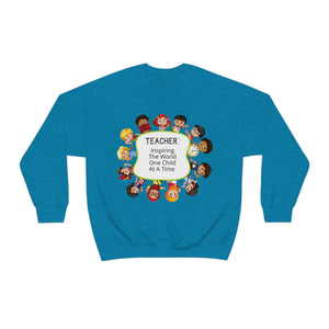 Teacher Inspiring Children Graphic Sweatshirt
