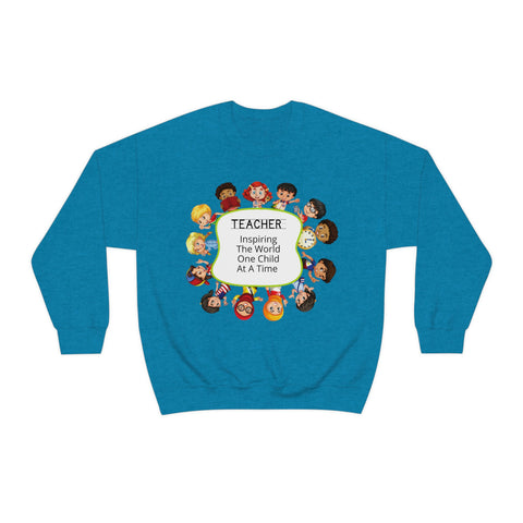 Teacher Inspiring Children Graphic Sweatshirt