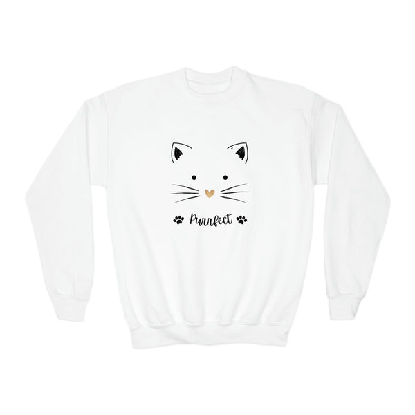 Purrfect Kitten Kids Sweatshirt