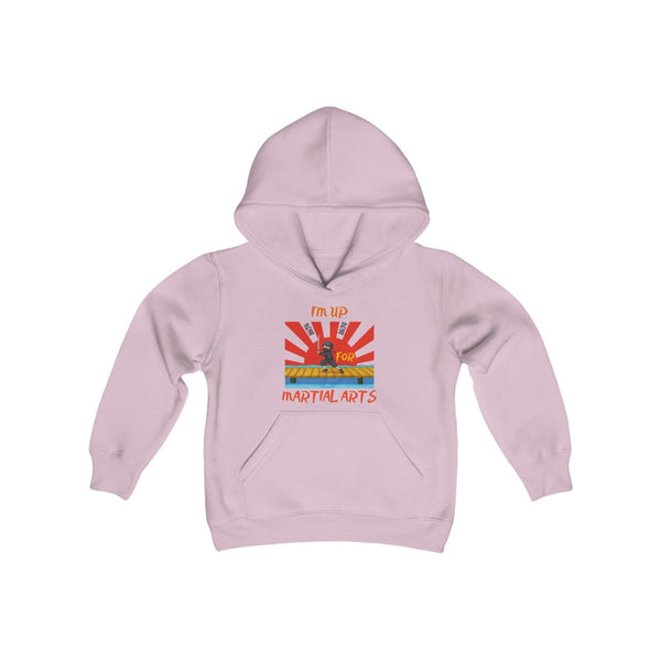 I’m Up For Martial Arts Kids Graphic Hoodie