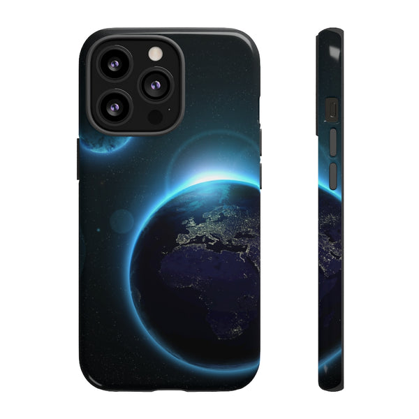 Earth Glow Phone Case Black