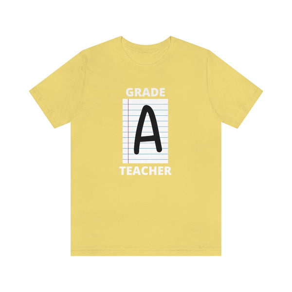 Grade A Teacher Graphic Tee