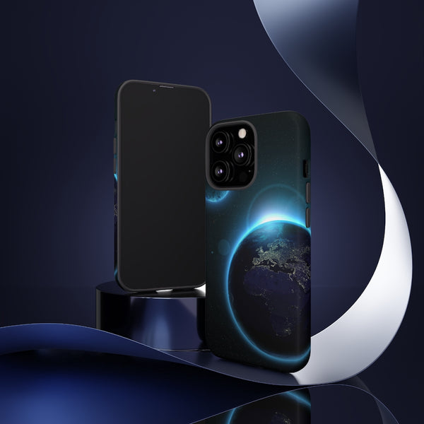 Earth Glow Phone Case Black