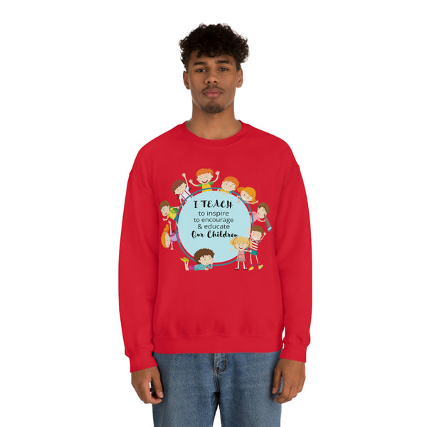 I Teach Children Graphic Sweatshirt